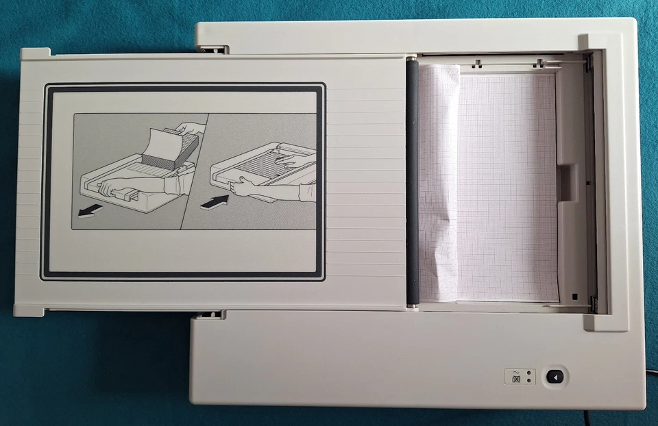 Philips StressVue Thermal Printer- ECG 12 Lead printing. - Image 1 of 4