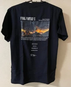 Camiseta Final Fantasy X FF10 x Uniqlo UT Talla JP M (US S) Negra - Imagen 1 de 4