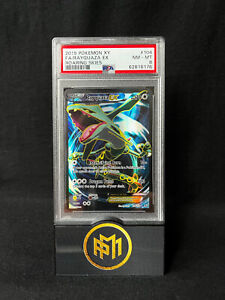 Pokemon - Roaring Skies - Rayquaza EX Full Art - 104/108  - NM-MINT PSA 8