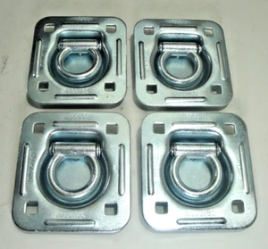 (4) WF55801 Lashing Rings Zinc finish, 6,000 lbs. max capacity - Imagen 1 de 2