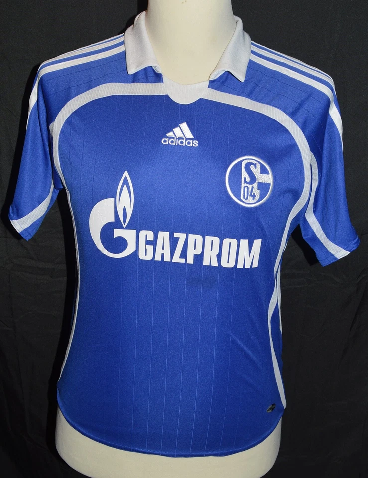 Trikot vom FC Schalke 04, Größe 152, Saison 2007/2008,  Adidas, #10 Lincoln - Bild 1 von 1