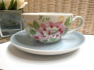 Cath Kidston Tea Cup & Saucer Set For One - Pretty Floral Print - - Picture 1 of 9