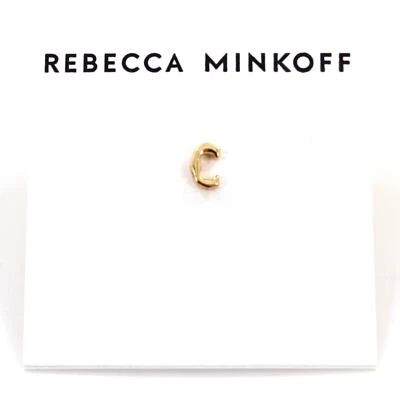Rebecca Minkoff Gold " C " Initial Earring #RM321 - Image 1 of 2