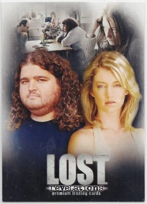 Lost Revelations Trading Card Promo LR-3 Hurley and Maggie SDCC Inkworks 2006 - Image 1 of 2