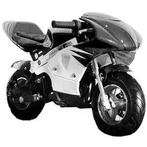 High Performance Honda clone 4 Stroke 40cc Black Pocket Mini Bike - Picture 1 of 12