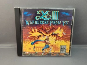 * Ys III: Wanderers From Ys (TurboGrafx-16 CD) completo di custodia CIC - Foto 1 di 7