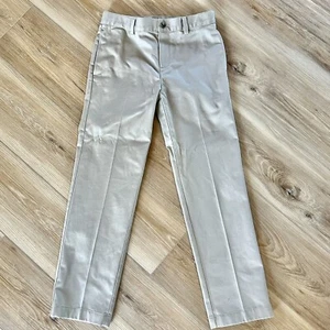 Brooks Brothers Boys 10 Khaki Tan Beige Pants Adjustable Waist Uniform School - Picture 1 of 6