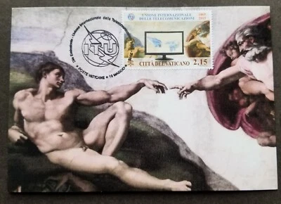 [SJ] Vatican 150th International Telecommunication Union ITU 2015 (maxicard) - Image 1 of 4
