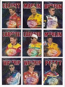 Race Sharks Great White Parallel #8 1997 Bill Elliott--¡Solo una tarjeta! - Imagen 1 de 5