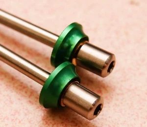 Titanium Hex Key Folding Bike 100mm + 130mm QR skewer Ti Axle for Road bicycles - Picture 1 of 18