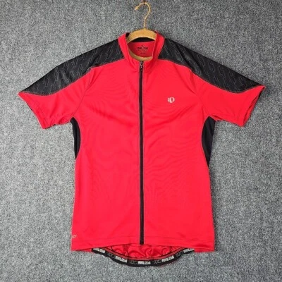 Pearl Izumi Men’s M Red Cycling Shirt Full Zip Lightweight Performance Fit - Image 1 of 4