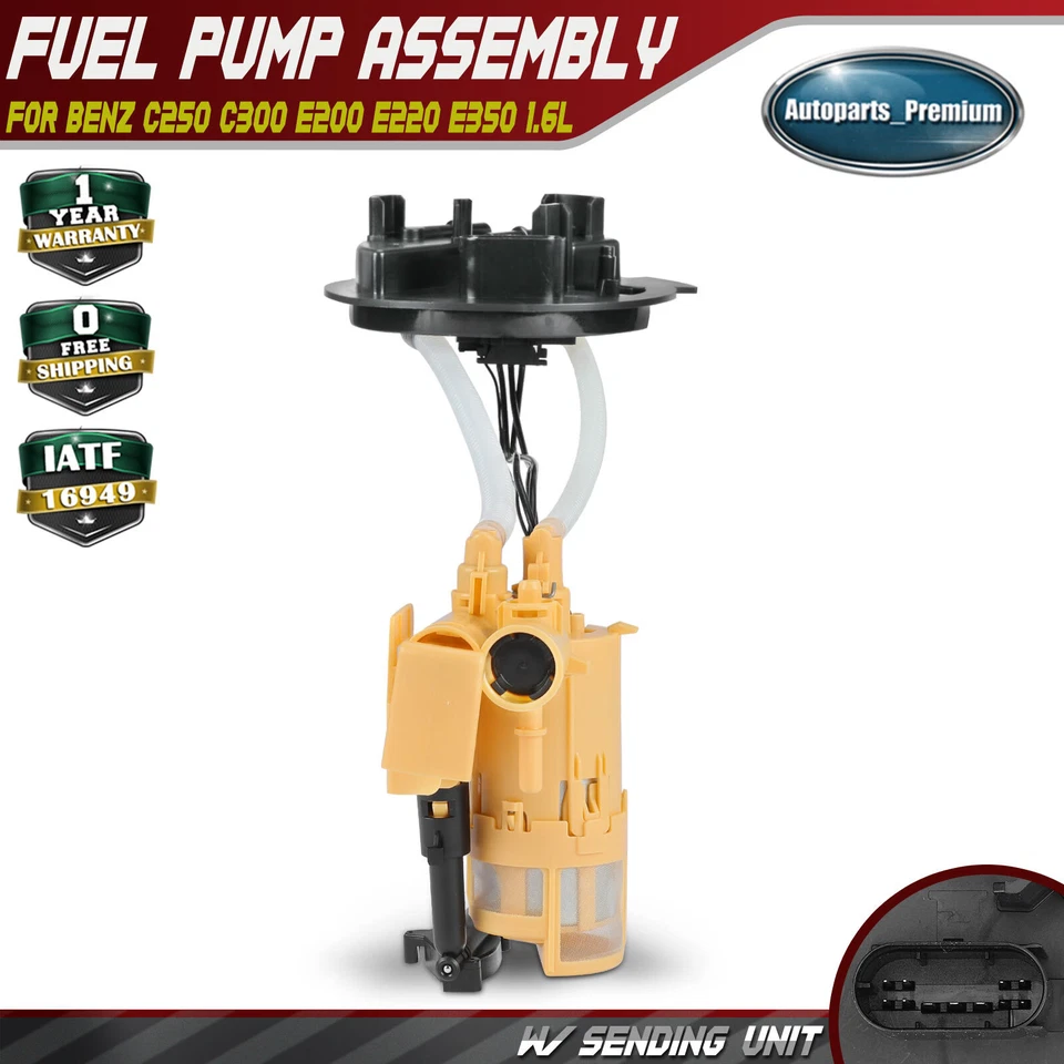 Conjunto de bomba de combustible para Mercedes-Benz C250 C300 E200 E220 E350 1,6 L A2054701694 Foto 1 de 4