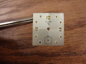 NOS VINTAGE SQUAREEGIN ZWEIFARBIGES ZIFFERBLATT - ORIGINAL - SCHWER ZU FINDEN - KOSTENLOSER VERSAND - SCHÖN!!!!! - Bild 1 von 3