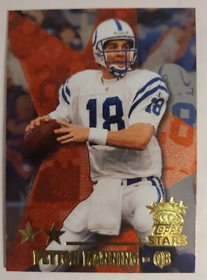 Peyton Manning  1999 Topps Stars Gold Two Star #23  Colts - Image 1 of 2
