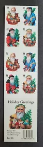 Christmas Santas Booklet of 20 USA 34c stamps - MNH SC 3537 - 3540 - Picture 1 of 2