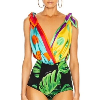 Dolce & Gabbana Mono Tropical Estampado Mixto Talla S 36 Foto 1 de 3