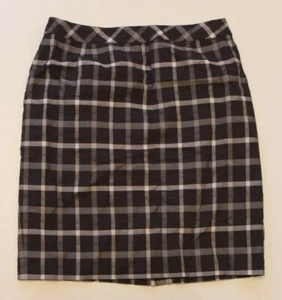 * Alba Moda eleganter Karo Rock Gr. 38 M TOP Schwarz/Grau - Bild 1 von 5