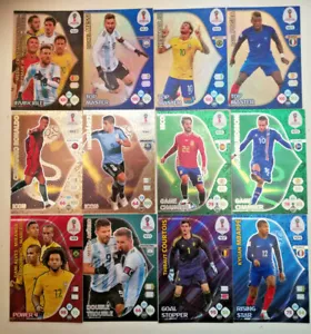 Adrenalyn XL FIFA World Cup 2018 Russia INSERTI icona limitata maestro invincibile - Foto 1 di 82