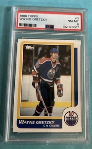 1986 Topps Wayne Gretzky #3 PSA 8 - Picture 1 of 2