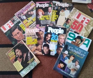 Vintage Magazines ( 10 ), Life People Music, Collectors Commemorative 1980-90s - Picture 1 of 13
