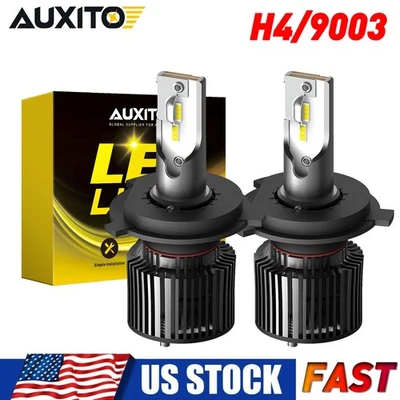 AUXITO 9003 H4 LED Bombilla Faro Alto Bajo Kit Conversión 16000LM Blanco 50W Foto 1 de 4
