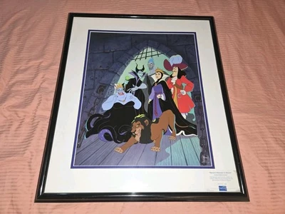 Disney’s Dungeon of Doom Edición Limitada Serigrafía WALT DISNEY Villanos Foto 1 de 4