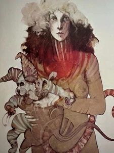 Ramon Santiago 1943-2001, Kunstdruck/Poster ohne Titel handsigniert & datiert 1976, Ex - Bild 1 von 10