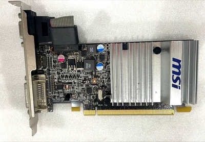 MSI AMD Radeon HD 5450 1GB PCI-e Graphics Card - Image 1 of 4