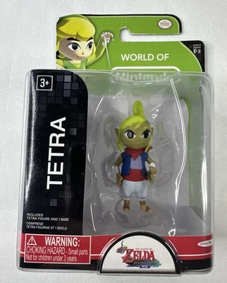 Tetra World of Nintendo Legend of Zelda Windwaker 2.5" Jakks Pacific NUEVO Foto 1 de 4