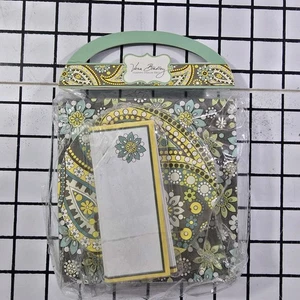 Vera Bradley HAPPY HOUR SET Zitrone Parfait PAPIER Servietten UNTERSETZER Tischkarten NEU! - Bild 1 von 4