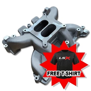 300-130 Dual Plane Intake Manifold for GM LSX LS1 LS2 LS6 5.3 6.0 5.7 - Picture 1 of 9