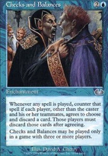 Checks and Balances - Unglued # MTG Magic The Gathering - Image 1 of 1