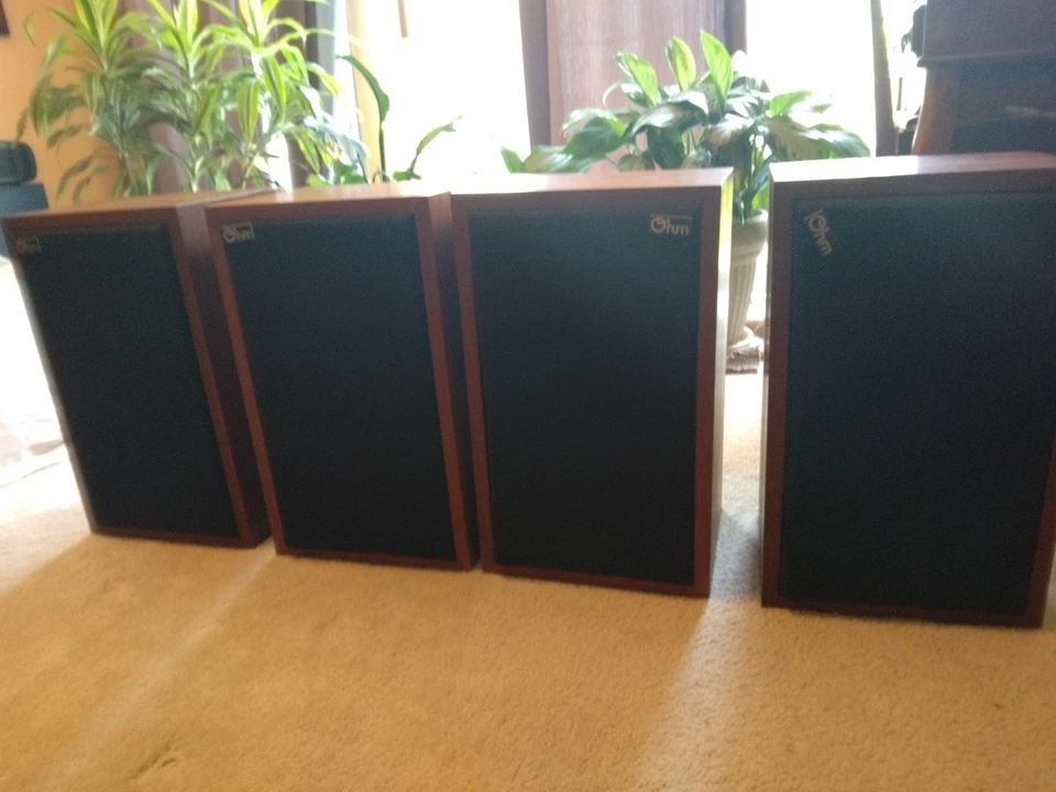 Vintage OHM Electrodynamic Model L2, And Ohm L Speaker Pairs - Image 1 of 4