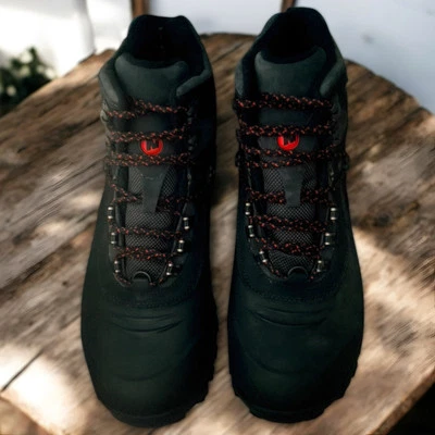 Merrell Men’s Iceclaw Mid Waterproof Leather Hiking Boots - Black - US 12 - NIB - Image 1 of 4