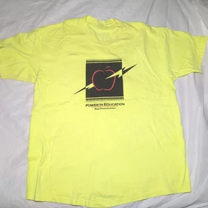 Vintage Duke Power Company Hanes Heavyweight T Shirt Mens XL Single Stitch USA - Picture 1 of 9