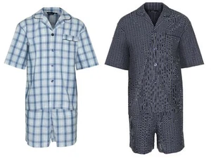 Herren Sommer Pyjama Set Kurzarm Shirt Shorts Pyjama von Champion Luxus Pyjama - Bild 1 von 5