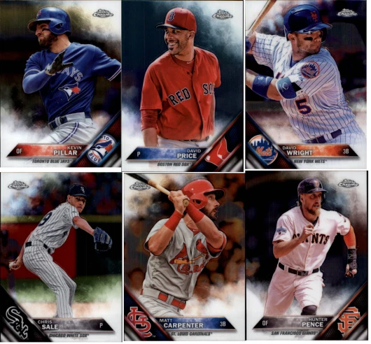 2016 Topps Chrome Baseball - Base Set Cards and RC's - Pick From Card #'s 1-200 - Image 1 of 1