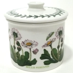 Maceta de Colección Portmeirion Jardín Botánico con Tapa Margarita Bellis Perennis Conservar Azúcar - Imagen 1 de 12