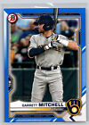 2021 Bowman Prospects Garrett Mitchell #Bp-129 Blue /150 Sp - Brewers 1A