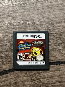 SpongeBob SquarePants: Creature from the Krusty Krab (Nintendo DS, 2006) CART ON - Picture 1 of 2