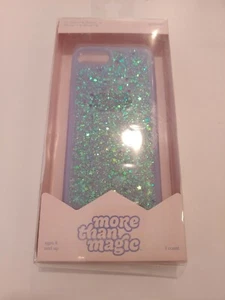 Apple iPhone 8 PLUS/7PLUS /6s+/6+ Glitter Case - More Than Magic - Blue - Picture 1 of 1
