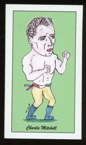 2000 W.R. Priddy 50 Bare Knuckle Prizefighters Boxing #31 Charlie Mitchell NM/MT - Picture 1 of 2