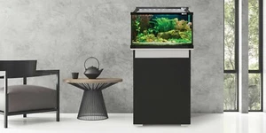 AQUA ONE HORIZON 65 litre aquarium+cabinet, heater, lights and filter included - Picture 1 of 5