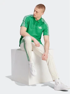 NEw embossed ADIDAS ORIGINALS FIREBIRD BOTTOMS JOGGERS TRACK PANT 3 STRIPE WHITE - Picture 1 of 20