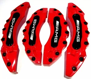 4x Cubierta de pinza de freno para Mercedes A B C E S ML GLK GLE GLA GLB Clase S Cupé M - Imagen 1 de 5