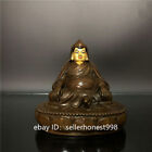 Tibet Buddhismus Jue Nang Fraktion Guru Meister Dolpopa Buddha Bronzestatue 16cm
