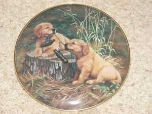 Whistling Up Trouble-Franklin Mint Porcelain Decorative Plate by Robert Christie - Picture 1 of 5