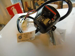 Yamaha RD 200 125 -76-81 R.H. Killer and Light Switch 1E7-83975-01 NOS - Picture 1 of 5