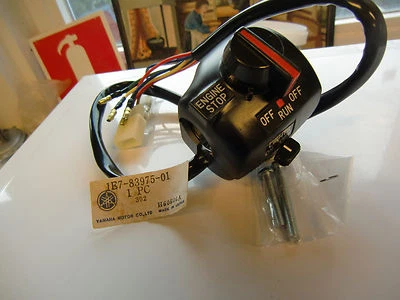 Yamaha RD 200 125 -76-81 R.H. Killer and Light Switch 1E7-83975-01 NOS - Image 1 of 4