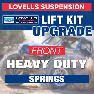 Upgrade Option - Front HD Springs Purchase with Complete Strut or lift kit - Picture 1 of 2